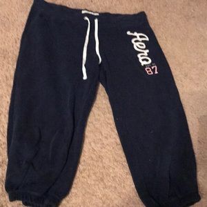 Aeropostale blue Capri sweatpants